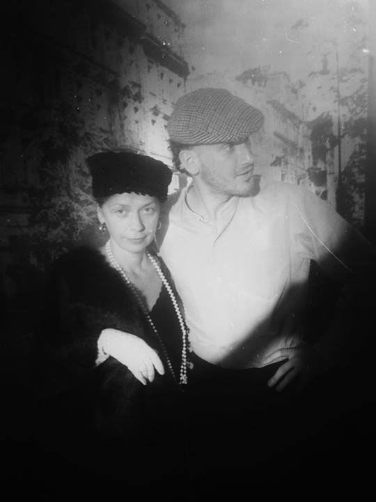 Fotografia z próby przedstawienia "Kamienne niebo zamiast gwiazd", fot. Muzeum Powstania Warszawskiego
